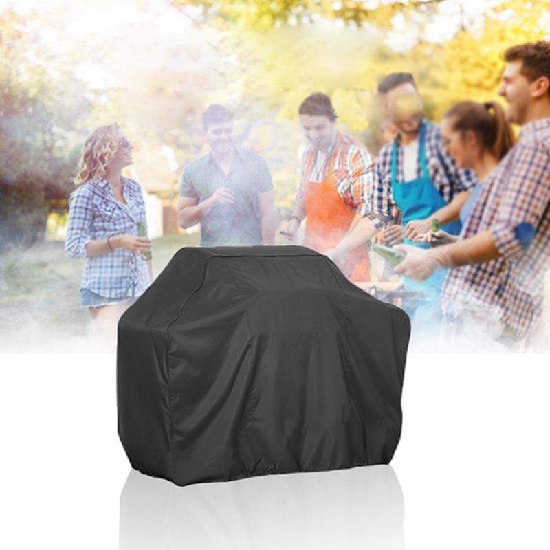 Waterproof Bbq Grill Cover - 210d Oxford Cloth - Dust-proof - Anti-uv - 100x60x150cm - Outdoor