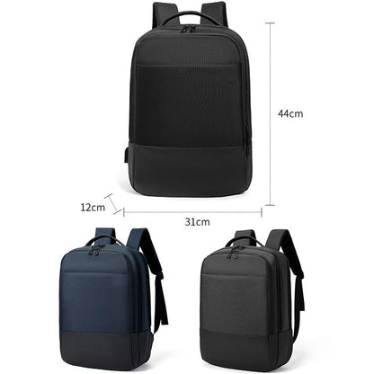 Multifunctional Oxford Laptop Backpack - Cxs-618 - Black