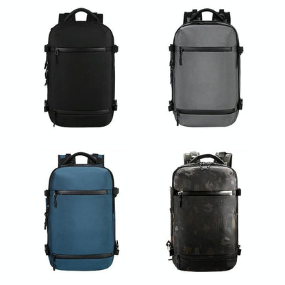 20 Inch Waterproof Usb Shoulder Backpack - Black