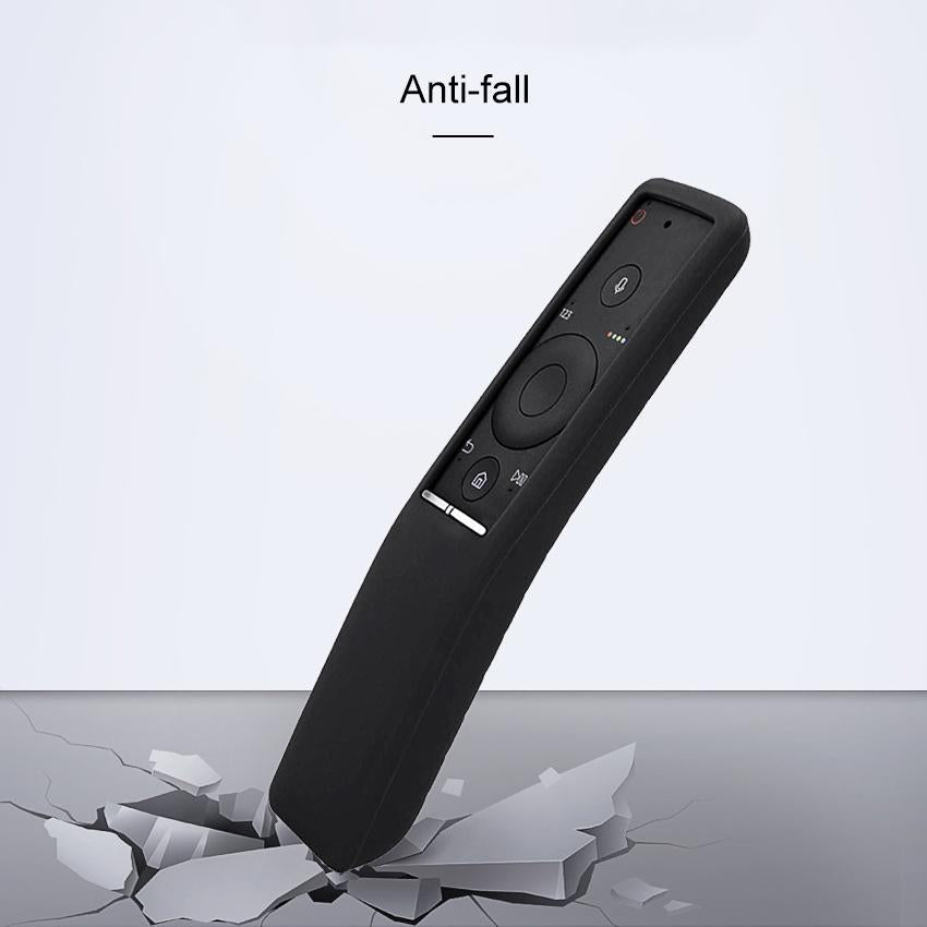 Silicone Non-slip Remote Control Cover for Samsung Smart Tv - Black