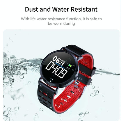 Smart Bracelet With Colour Screen Ip67 Waterproof Call / Heart Rate / Sleep / Sedentary Reminder - Black
