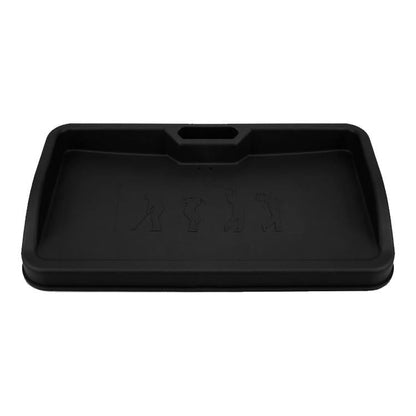 Black Character Pattern Golf Service Box With Phone Stand - 100 Balls - Black Character