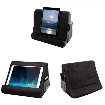 Versatile Laptop Rest Cushion With Cooling Pad - Black