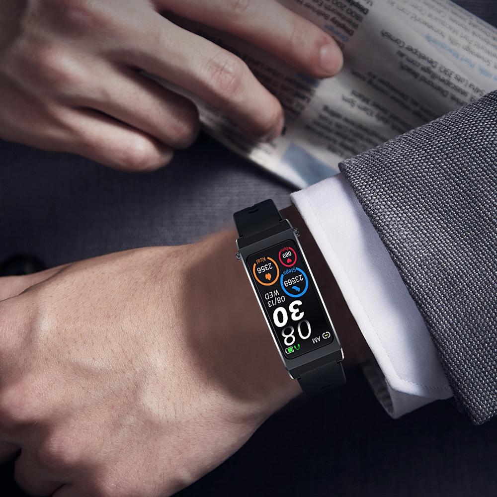 Smart Bracelet With Sleep And Oxygen Monitoring - Tft Display - Tarnish