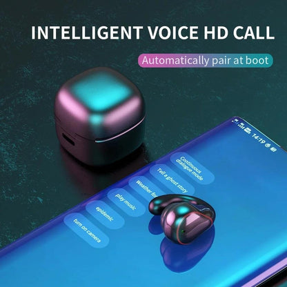 Wireless Bone Conduction Earphone With Bluetooth 5.0 - Gray