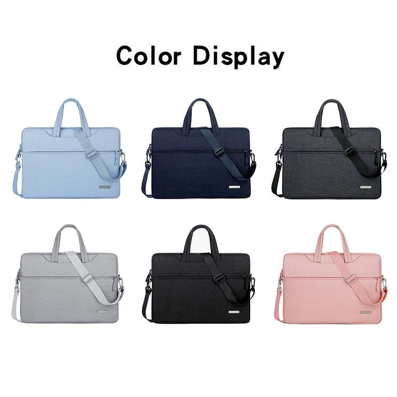 16.1 Inch Inner Bag With Shoulder Strap For Handbag Or Laptop - Grey