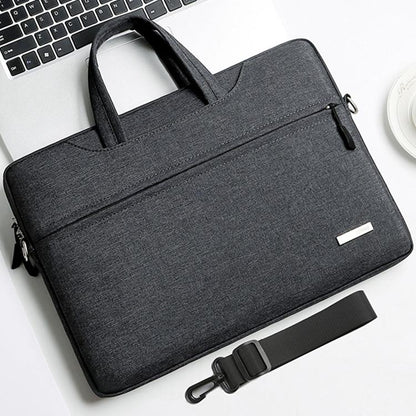 16.1 Inch Inner Bag With Shoulder Strap For Handbag Or Laptop - Grey