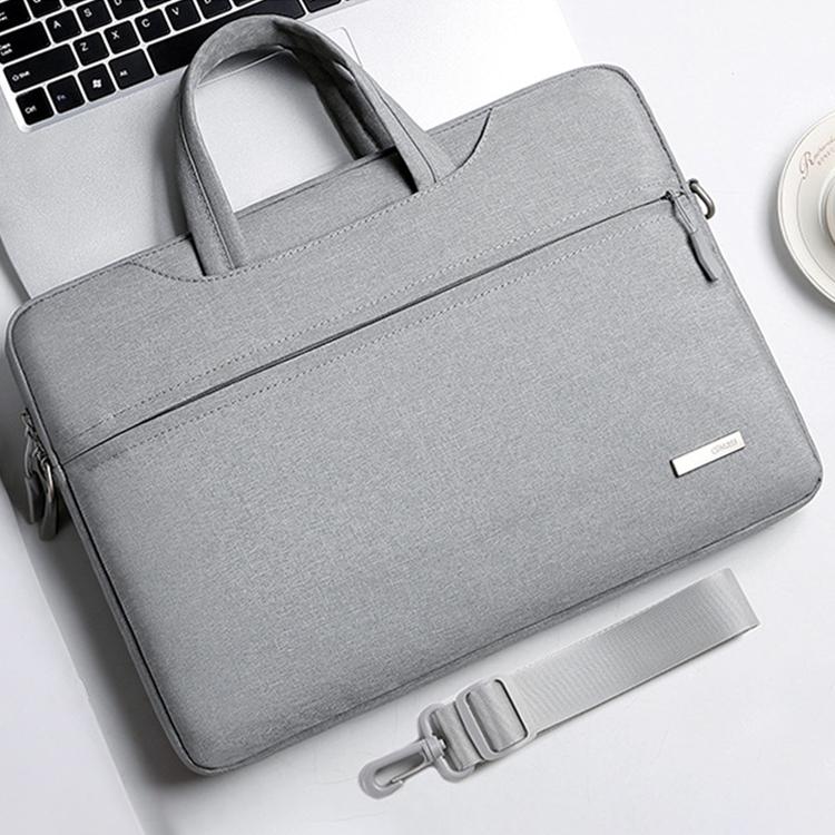 16.1 Inch Inner Bag With Shoulder Strap For Handbag Or Laptop - Grey