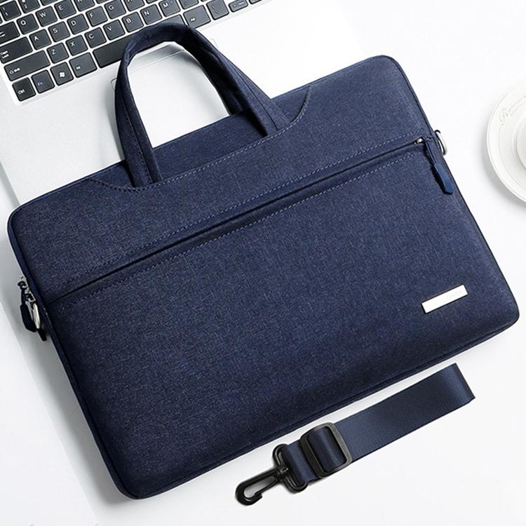 16.1 Inch Inner Bag With Shoulder Strap For Handbag Or Laptop - Grey