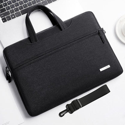 16.1 Inch Inner Bag With Shoulder Strap For Handbag Or Laptop - Grey