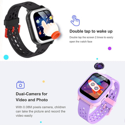 1.4 Inch Children's Watch With Flashlight Green