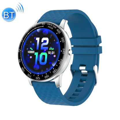 1.75 Inch Hd Round Screen Silicone Strap Smart Sports Watch - Purple