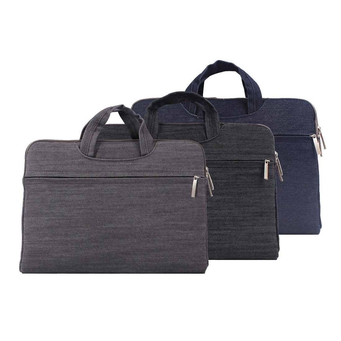 Portable 11.6 Laptop Bag - Dark Blue Handheld