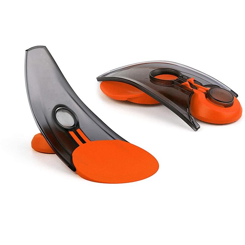 2-Pack Indoor / Outdoor Golf Putting Trainer - Orange