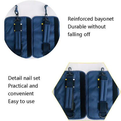 Portable Golf Bag For Cues - Handbag - Blue