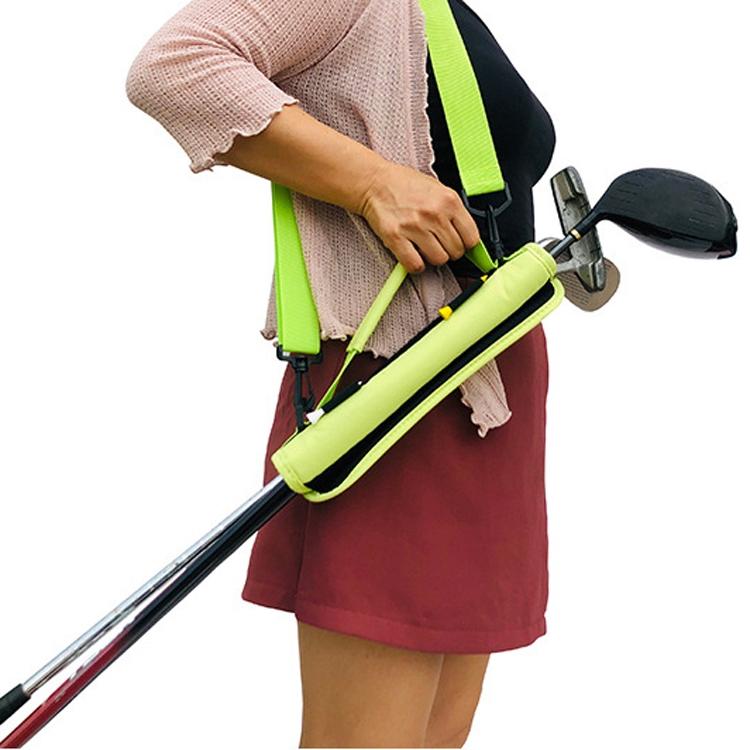 Portable Golf Bag For Cues - Handbag - Blue