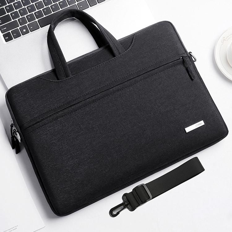 16.1 Inch Inner Bag With Shoulder Strap For Handbag Or Laptop - Dark Grey