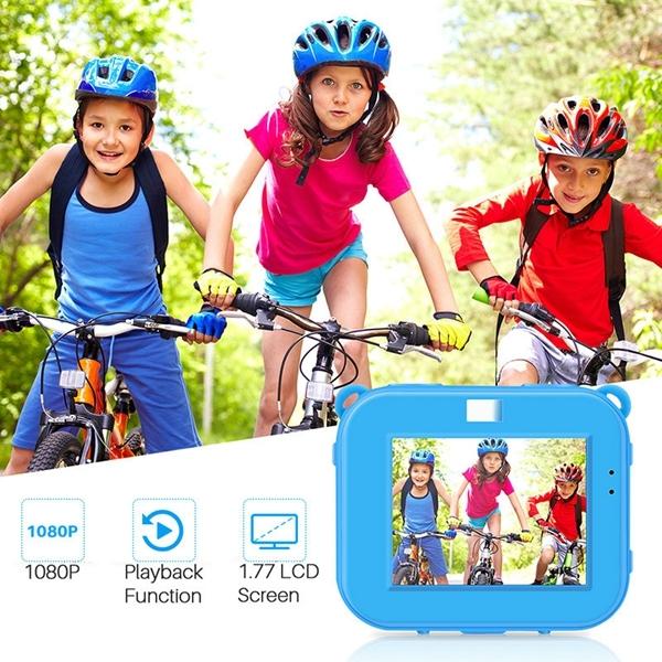 Waterproof 5.0Mp Kids' Digital Camera With 1.77 Screen - G20
