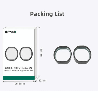 Vr2 Hifylux Myopia Glasses For Playstation - Enhance Your Gaming Experience - -5.0D