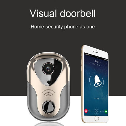 Smart Wifi Doorbell With Hd Intercom Night Vision & Micro Sd Support - Rose Gold