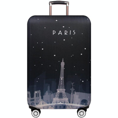 Thickened Luggage Cover - Elastic Wear-Resistant Anti-Dust Protection - Size L - Lady Liberty