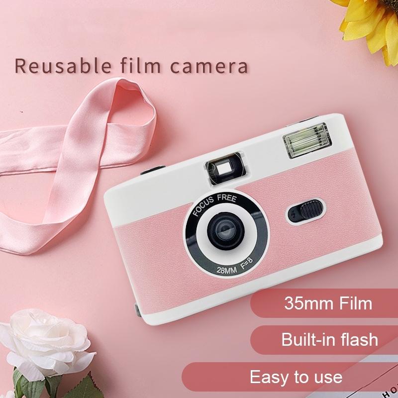 Retro Manual Reusable Film Camera For Kids - No Film