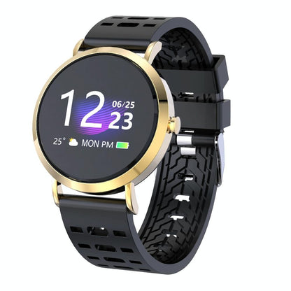 Smart Bracelet With Colour Screen Ip67 Waterproof Call / Heart Rate / Sleep / Sedentary Reminder - Gold