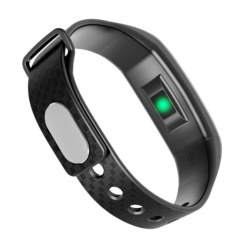 Smart Bracelet With Call Reminder Heart Rate & Sleep Monitoring - Ip67 Waterproof - Blue