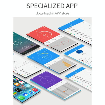 Waterproof Smart Bracelet With Step Heart And Sleep Monitoring - Ip67 - Blue