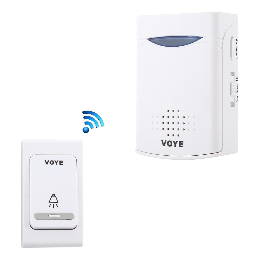 Wireless Doorbell With 38 Sounds And Remote Control