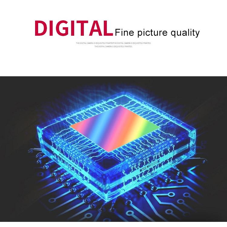 Mini Keychain Digital Camera For Kids - 5Mp 1.5 Screen Gift