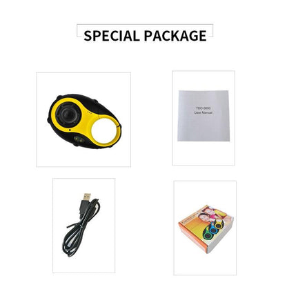 Mini Keychain Digital Camera For Kids - 5Mp 1.5 Screen Gift