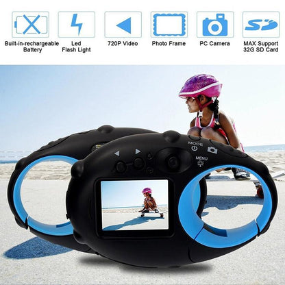Mini Keychain Digital Camera For Kids - 5Mp 1.5 Screen Gift