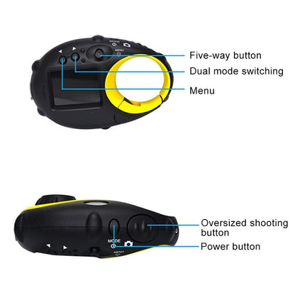 Mini Keychain Digital Camera For Kids - 5Mp 1.5 Screen Gift