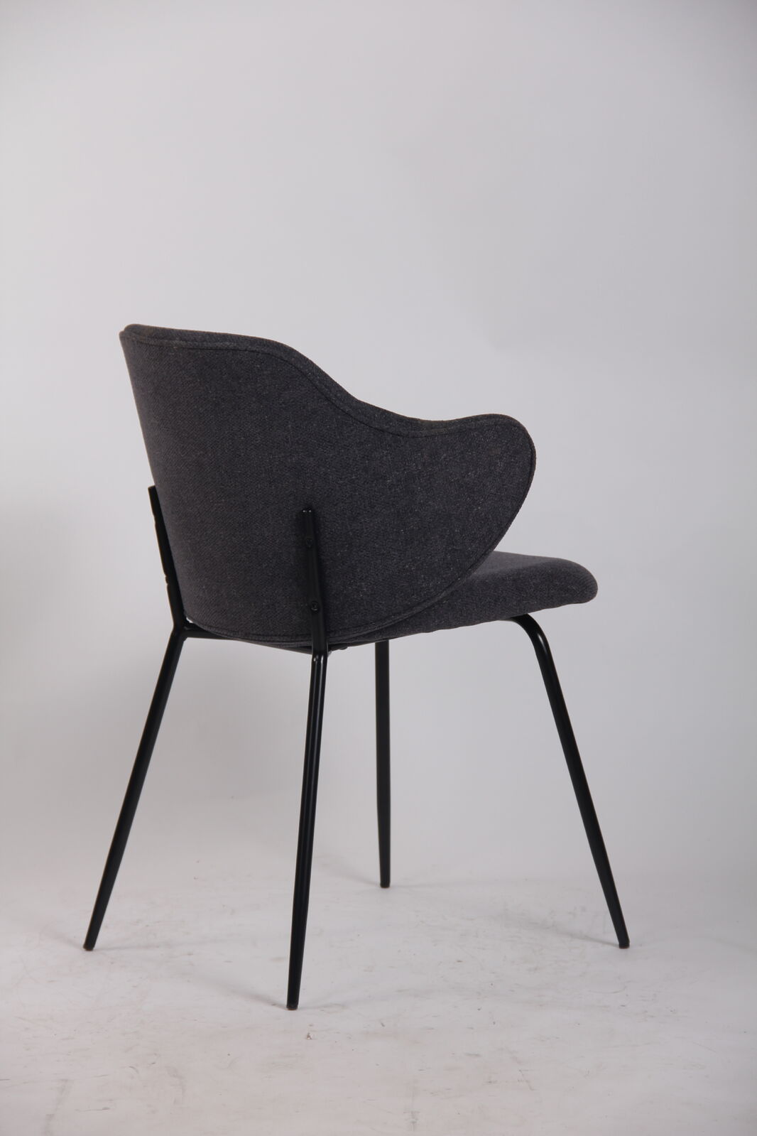 Set of 2 Dining Chairs in Graphite