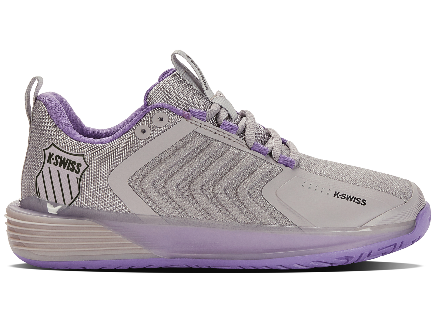 K-Swiss Ultrashot 3 Womens Tennis Shoes Runners Sneakers in Purple Rain - US 8