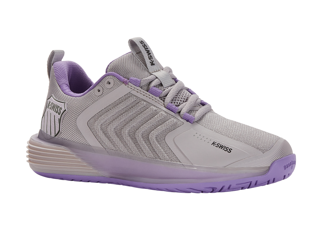 K-Swiss Ultrashot 3 Womens Tennis Shoes Runners Sneakers in Purple Rain - US 8