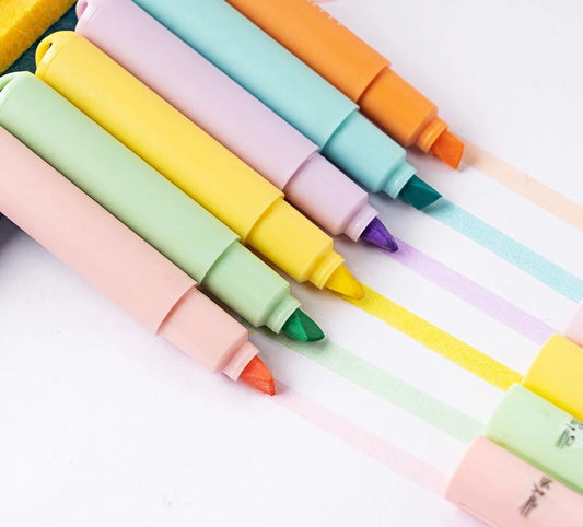 36pcs Cute Mini Pastel Highlighters