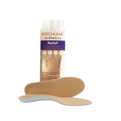 ARCHLINE Insoles Orthotics Full Length Arch Support Diabetics Plantar Fasciitis  - EUR 43