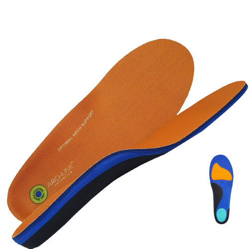 Archline Active Orthotics Full Length Arch Support Pain Relief Insoles - For Work - L (EU 43-44)