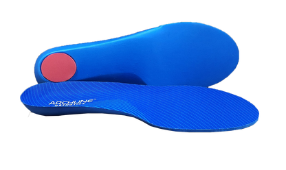 Archline Supination Orthotic Insoles - Full Length (Unisex) Plantar Fasciitis High Arch - Euro 37