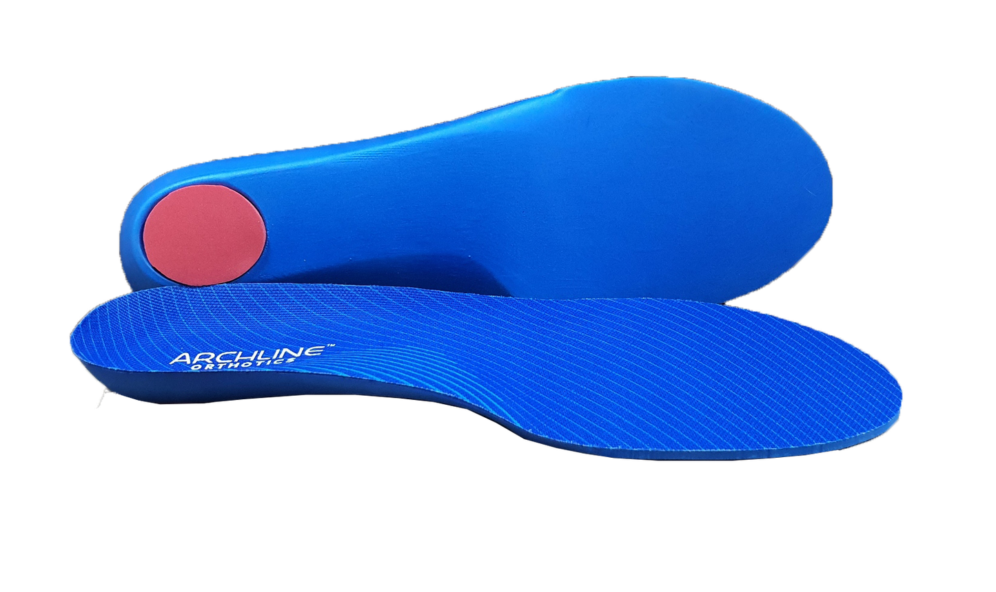 Archline Supination Orthotic Insoles - Full Length (Unisex) Plantar Fasciitis High Arch - Euro 43