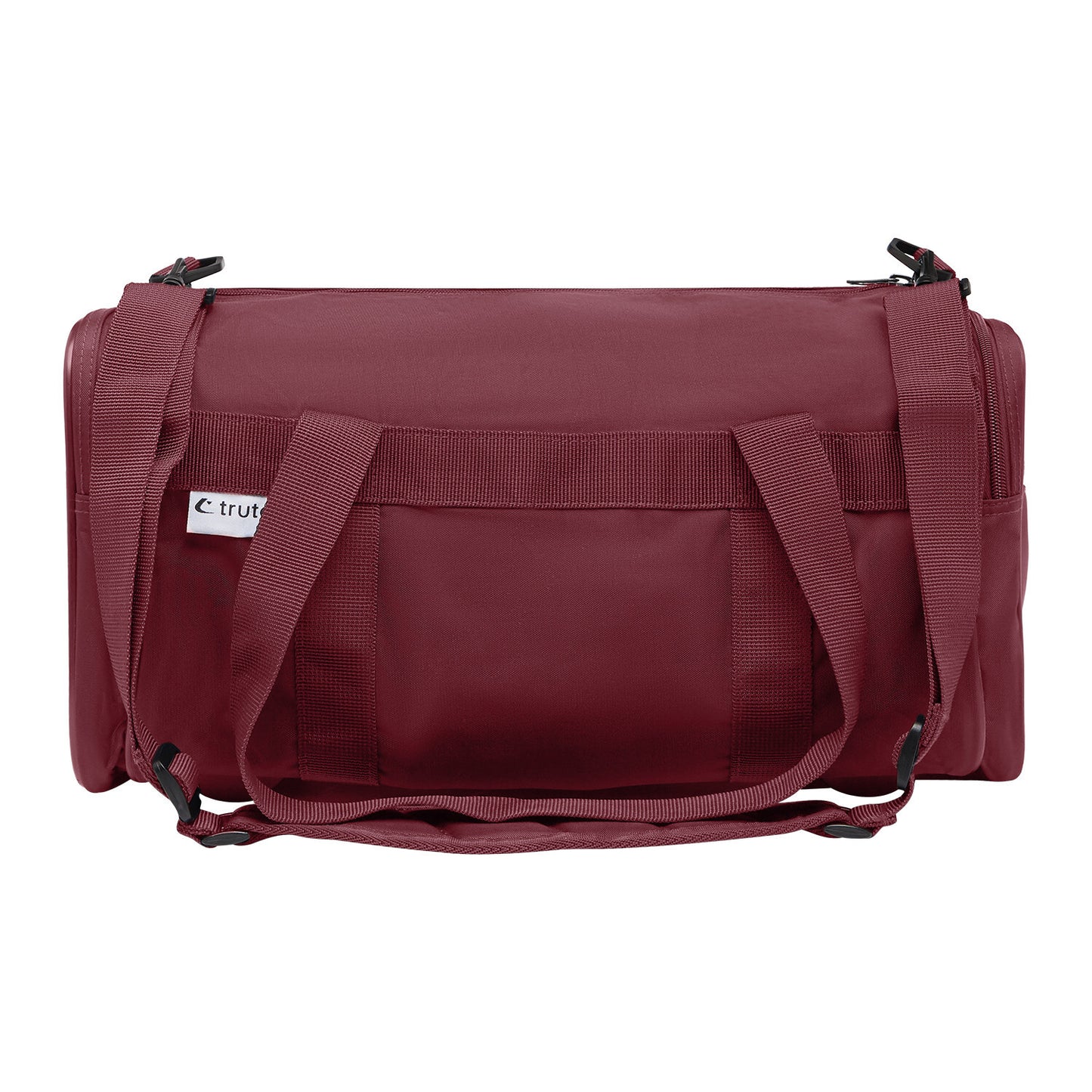 28L Travel Foldable Duffel Bag Gym Sports Luggage Foldaway School Bags - Maroon