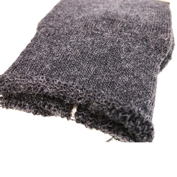 1 Pair Merino Wool Blend Woolen Work Socks Hiking Heavy Duty Warm Winter Thermal - Charcoal - 7-11