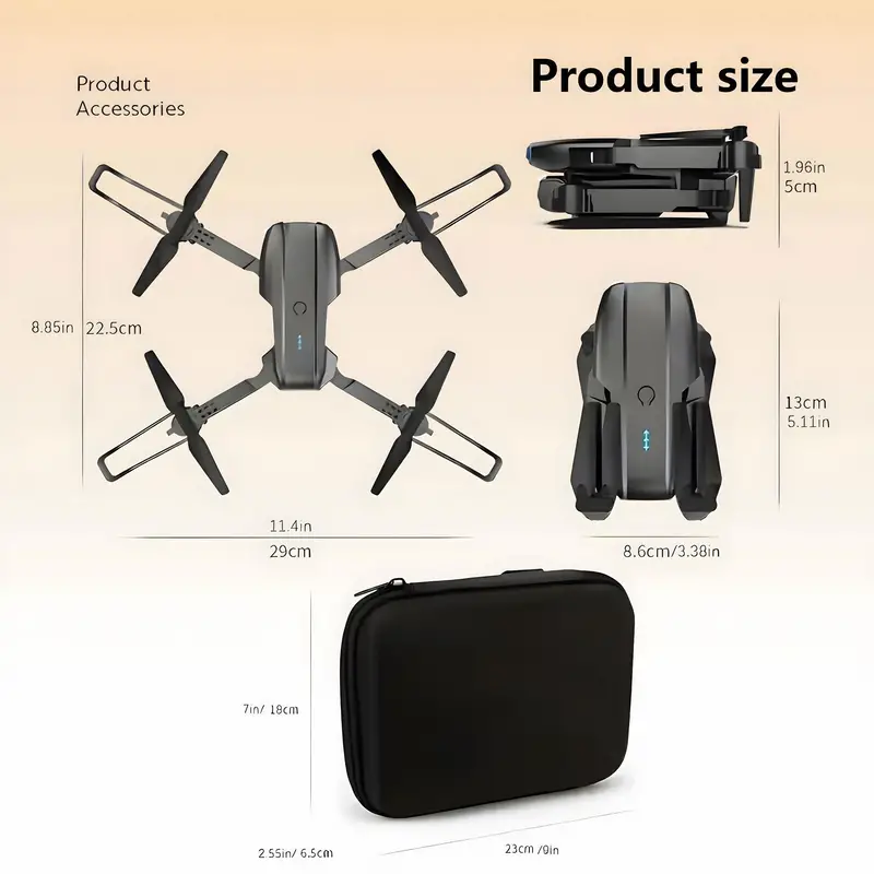 Remote Controlled Drone with HD Camera & GPS Quadcopter