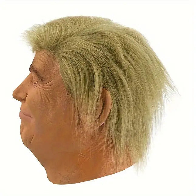 Donald Trump Mask Costume Party Celebrity Rubber Latex Mask Halloween President