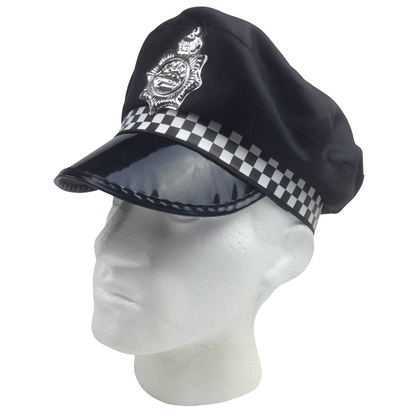 Police Officer Captain HAT Pilot Cop Navy Sailor Costume Party Cap Fancy Dress