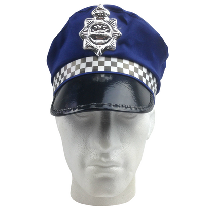 Police Officer Captain HAT Pilot Cop Navy Sailor Costume Party Cap Fancy Dress