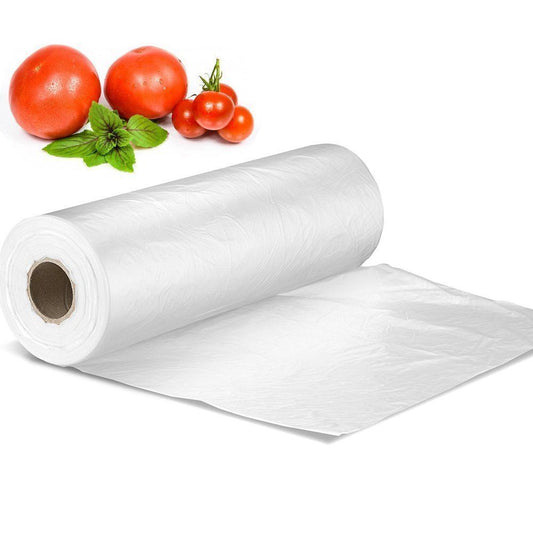 Produce Roll Bags Heavy Duty Food Grade Plastic Freezer Supermarket Bag Gusset