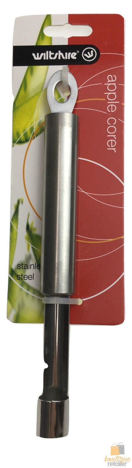 3x WILTSHIRE APPLE CORER Fruit Vegetable Cutter Slicer Tool Stainless Steel